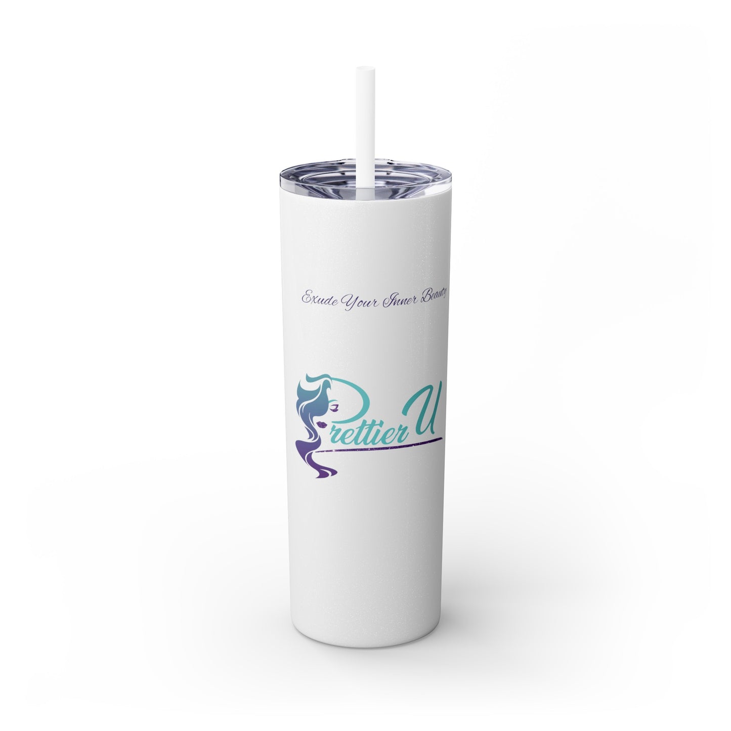 Skinny Tumbler with Straw, 20oz