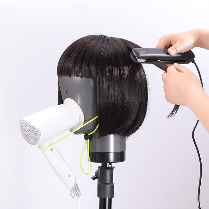 HOMEGOAL Hair Dryer Fresh Wig Head Dryer Stand Wig Holder Mannequin Head, Drying Wig From Inside to Outside, Quickly, Easily, For Lace Wig Scalp Cap Net