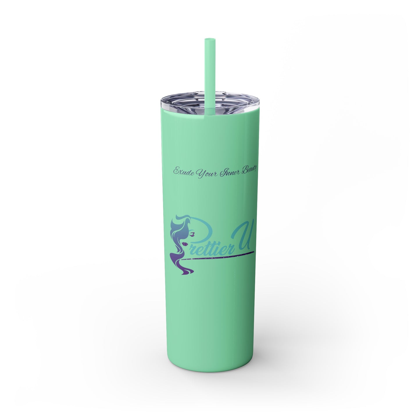 Skinny Tumbler with Straw, 20oz