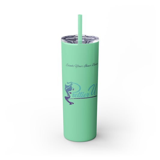 Skinny Tumbler with Straw, 20oz