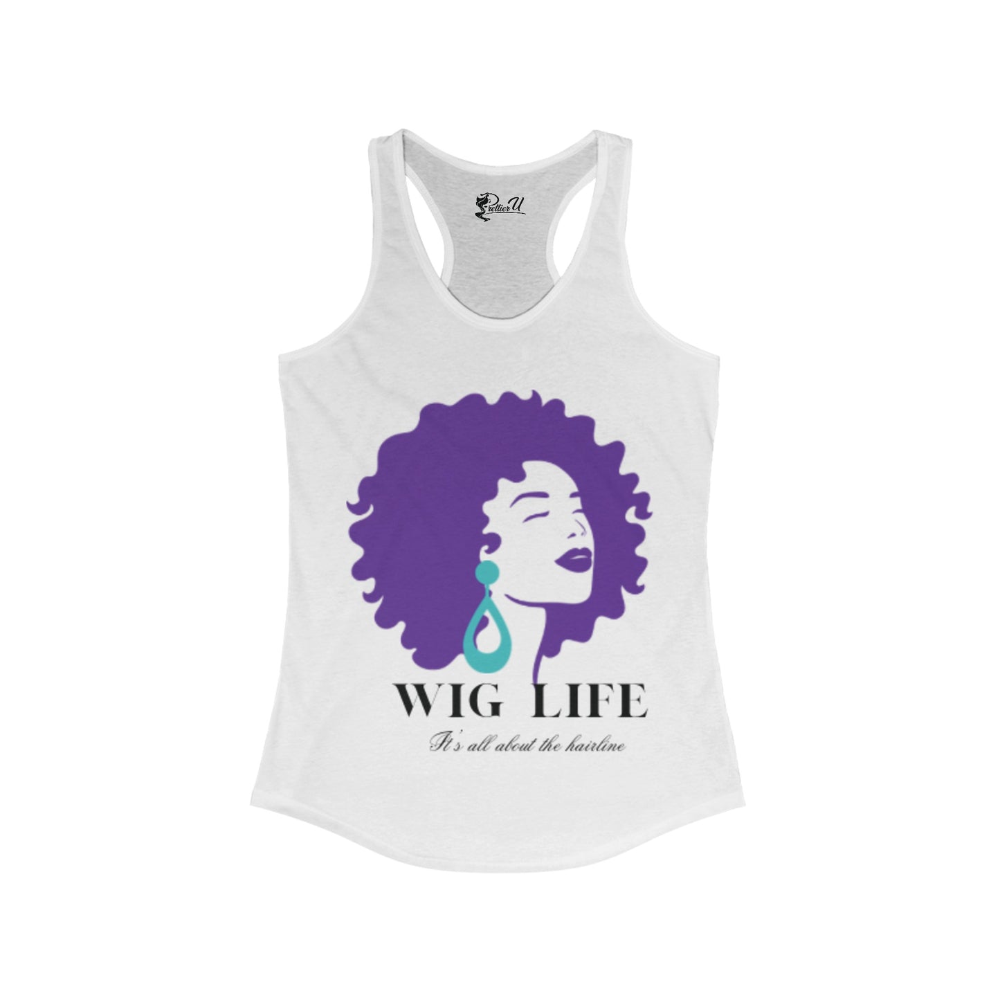 Prettier U Racerback Tank