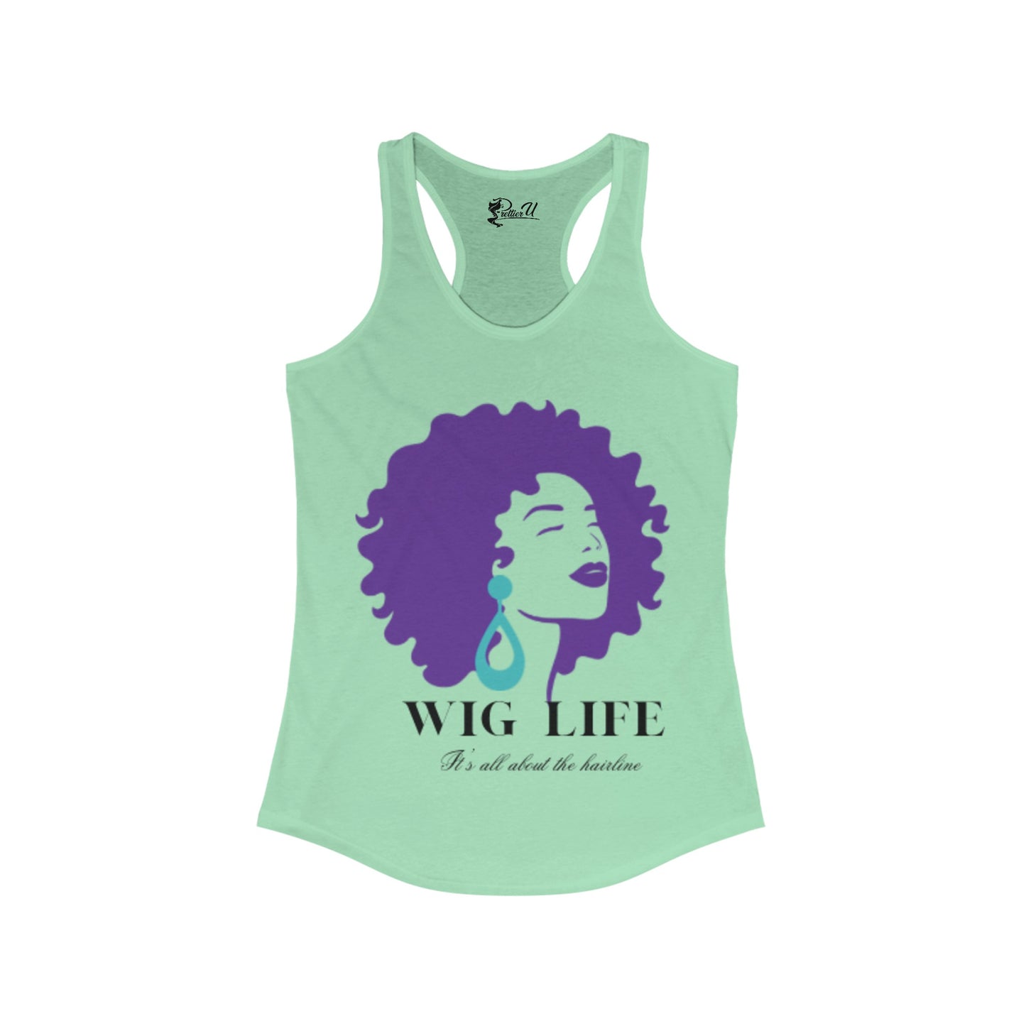 Prettier U Racerback Tank