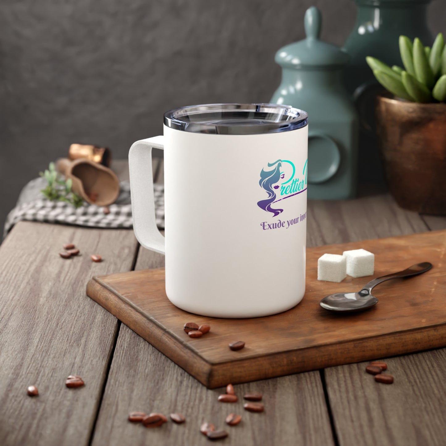 Exude Your Inner Beauty Insulated Mug